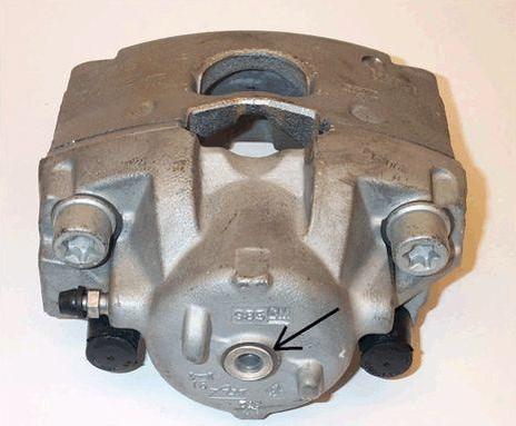 Hella 8AC 355 391-511 тормозной суппорт на OPEL SIGNUM