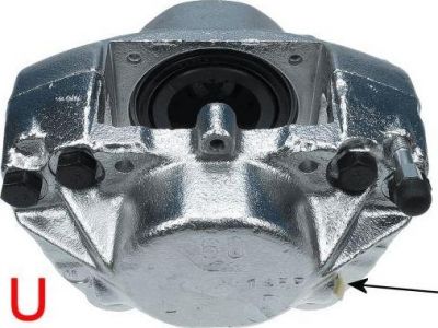Hella 8AC 355 392-891 тормозной суппорт на MERCEDES-BENZ седан (W123)