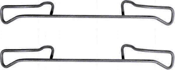 Hella 8DZ 355 201-191 комплект принадлежностей, тормозной суппорт на OPEL ASTRA F Наклонная задняя часть (53_, 54_, 58_, 59_)