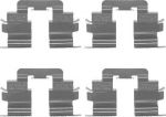 Hella 8DZ 355 202-631 комплектующие, колодки дискового тормоза на MERCEDES-BENZ A-CLASS (W168)
