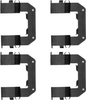Hella 8DZ 355 205-221 комплектующие, колодки дискового тормоза на HYUNDAI ELANTRA седан (HD)