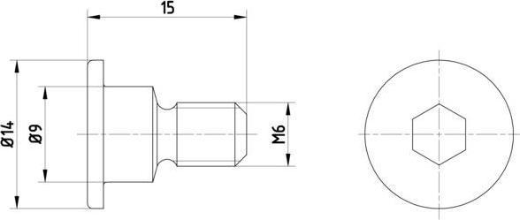 Hella 8DZ 355 209-011 болт, диск тормозного механизма на MERCEDES-BENZ S-CLASS (W222, V222, X222)