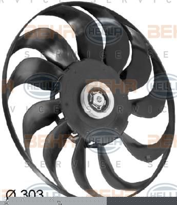 Hella 8EW 351 043-281 крыльчатка вентилятора, охлаждение двигателя на VW PASSAT Variant (3A5, 35I)