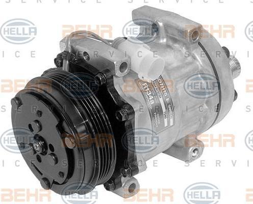 Hella 8FK 351 126-431 компрессор, кондиционер на LAND ROVER DEFENDER Station Wagon (LD)