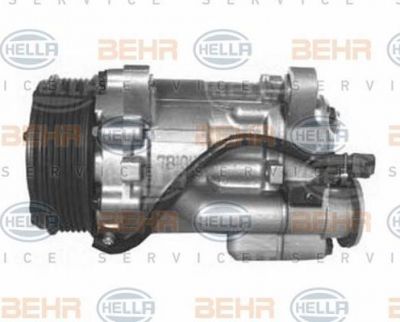 Hella 8FK 351 128-031 компрессор, кондиционер на SKODA FELICIA I Fun (797)
