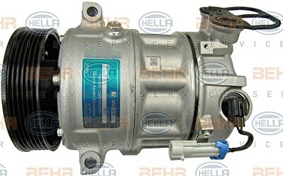 Hella 8FK 351 340-311 компрессор, кондиционер на OPEL INSIGNIA