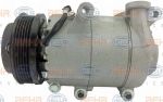 HELLA Компрессор кондиционера FORD FOCUS II/C-MAX 1.8-2.0/VOLVO S40/C30 1.6-1.8 (1686876, 8FK351113-971)