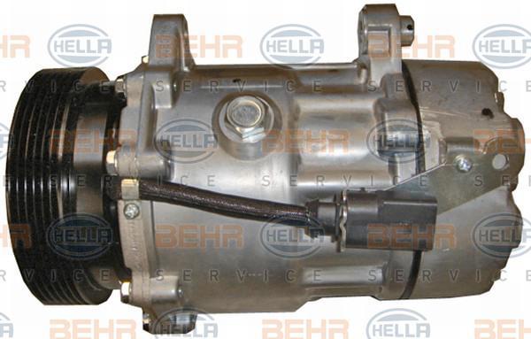 HELLA Компрессор кондиционера AUDI A3/VW GOLF IV/BORA/SKODA OCTAVIA 97- (7M3 820 803 B, 8FK351127-981)