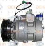 HELLA Компрессор кондиционера VAG A4/A6/Passat B5 2,4-4,2L 97-05 (4B0 260 805 B, 8FK351132-581)