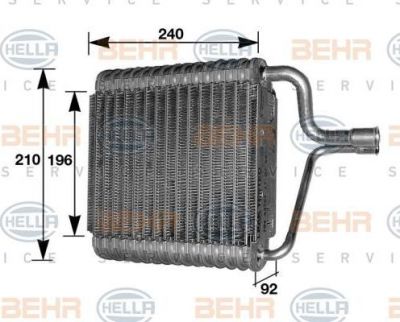 Hella 8FV 351 210-271 испаритель, кондиционер на JEEP CHEROKEE (XJ)