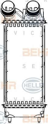 Hella 8ML 376 777-361 интеркулер на PEUGEOT 308 (4A_, 4C_)