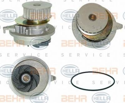 Hella 8MP 376 800-721 водяной насос на OPEL KADETT E кабрио (43B_)