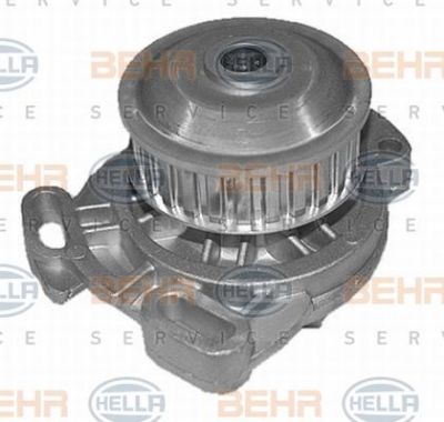 Hella 8MP 376 801-604 водяной насос на AUDI 100 (44, 44Q, C3)