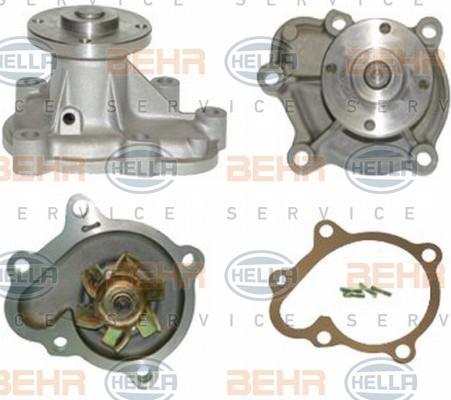 Hella 8MP 376 804-431 водяной насос на OPEL CORSA B (73_, 78_, 79_)