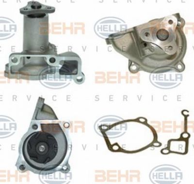Hella 8MP 376 806-431 водяной насос на MAZDA 323 III Hatchback (BF)