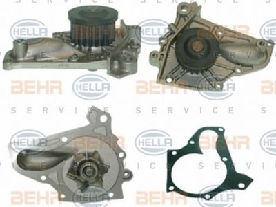 Hella 8MP 376 806-771 водяной насос на TOYOTA CELICA Наклонная задняя часть (ST16_, AT16_)