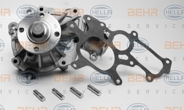Hella 8MP 376 807-201 водяной насос на TOYOTA LAND CRUISER 90 (_J9_)
