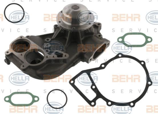 Hella 8MP 376 808-234 водяной насос на MERCEDES-BENZ ACTROS MP2 / MP3