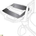 HEPCO BECKER Дуги защитные ( крепёж заднего кофра) SFV 650 Gladius (6503521.0101)
