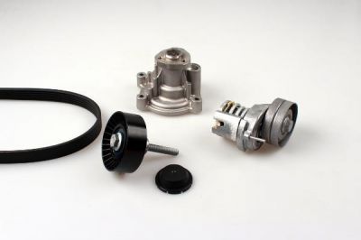Hepu PK05810 водяной насос + комплект ручейковых ремней на VW JETTA III (1K2)