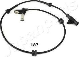 JapanParts ABS-187 датчик, частота вращения колеса на NISSAN PRIMERA (P12)