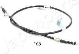 JAPANPARTS Трос, стояночная тормозная система (BC-108)