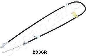 JapanParts BC-2036R трос, стояночная тормозная система на TOYOTA YARIS VERSO (_NLP2_, _NCP2_)