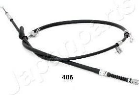 JapanParts BC-406 трос, стояночная тормозная система на ROVER 600 (RH)
