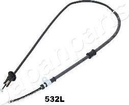 JapanParts BC-532L трос, стояночная тормозная система на MITSUBISHI CARISMA (DA_)