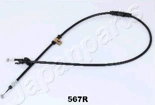 JapanParts BC-567R трос, стояночная тормозная система на MITSUBISHI CARISMA (DA_)