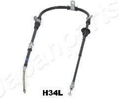 JapanParts BC-H34L трос, стояночная тормозная система на HYUNDAI LANTRA I (J-1)