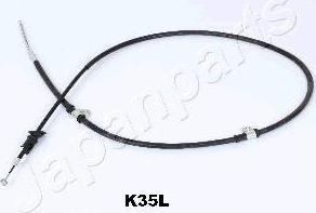 JapanParts BC-K35L трос, стояночная тормозная система на HYUNDAI SANTAMO