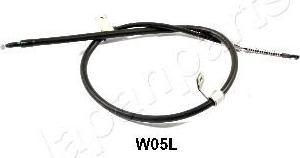 JAPANPARTS Трос стояночн тормоза лев Chevrolet Captiva/Antara (BCW05L)
