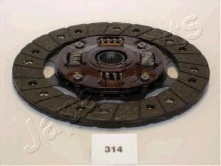 JapanParts DF-314 диск сцепления на MAZDA 121 I (DA)