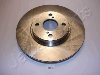 JapanParts DI-201 тормозной диск на TOYOTA COROLLA Liftback (_E11_)