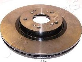 JapanParts DI-412 тормозной диск на HONDA ACCORD VIII универсал