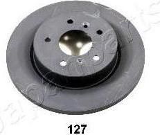 JapanParts DP-127 тормозной диск на NISSAN QASHQAI (J11, J11_)
