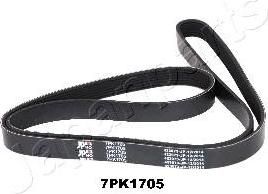 JapanParts DV-7PK1705 поликлиновой ремень на NISSAN X-TRAIL (T31)