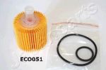 JAPANPARTS Фильтр масляный TOYOTA Auris/Corolla 1,33/1,6L 07-> (FO-ECO051)