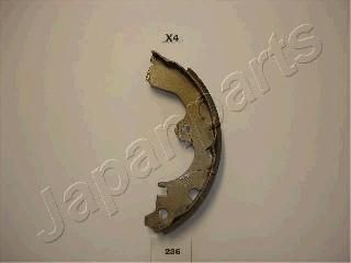 JapanParts GF-236AF комплект тормозных колодок на TOYOTA STARLET (_P7_)
