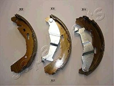 JAPANPARTS Комплект тормозных колодок (GF-821AF)