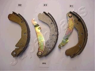 JAPANPARTS Комплект тормозных колодок (GF-996AF)