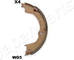 JAPANPARTS Колодки тормозные комплект, стояночная тормозная система (GF-W05AF)