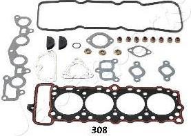 JapanParts KG-308 комплект прокладок, головка цилиндра на MAZDA 323 I (FA)