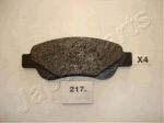 JAPANPARTS Колодки передние PEUGEOT 107/CITROEN C1 (PA-217AF)
