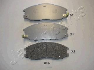 JAPANPARTS Колодки передние HYUNDAI Santa Fe I/Trajet/SSANG YONG (PA-H05AF)