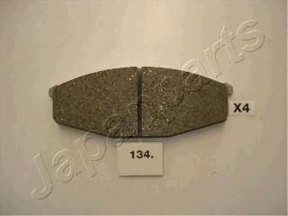 JAPANPARTS Комплект тормозных колодок, диско (PA134AF)