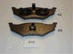 JAPANPARTS Колодки задние CHRYSLER 300/PT-Cruiser/Sebring 01-> (PP-016AF)