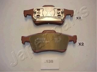 JAPANPARTS Колодки задние NISSAN Primera P12 (PP-138AF)