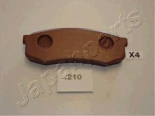 JAPANPARTS Колодки задние TOYOTA Prado (J120/J150)/MITSUBISHI Pajero IV (PP-210AF)